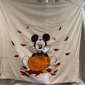 Mickey Mouse Fall Halloween Shower Curtain
